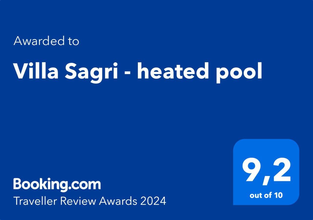Villa Sagri - Heated Pool Zagrici Екстер'єр фото